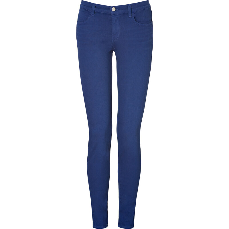 J Brand Jeans Indio Blue Mid Rise Super Skinny Jeans