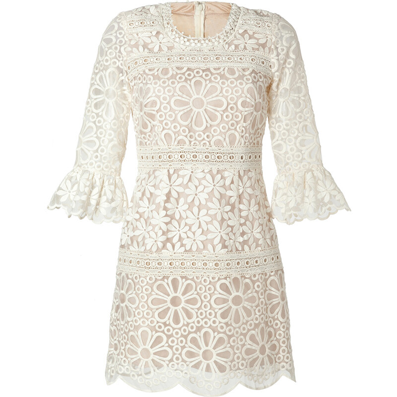 Anna Sui Nouvelle Dress in Cream