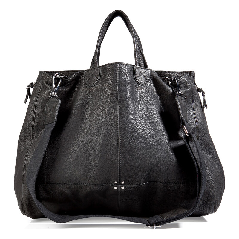 Jérôme Dreyfuss Leather Tote in Black