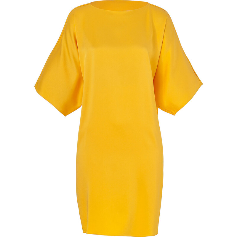 Michael Kors Yellow Dolman Sleeve Dress