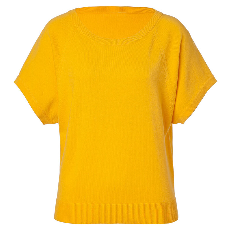 Michael Kors Sun Short Sleeve Cashmere Top