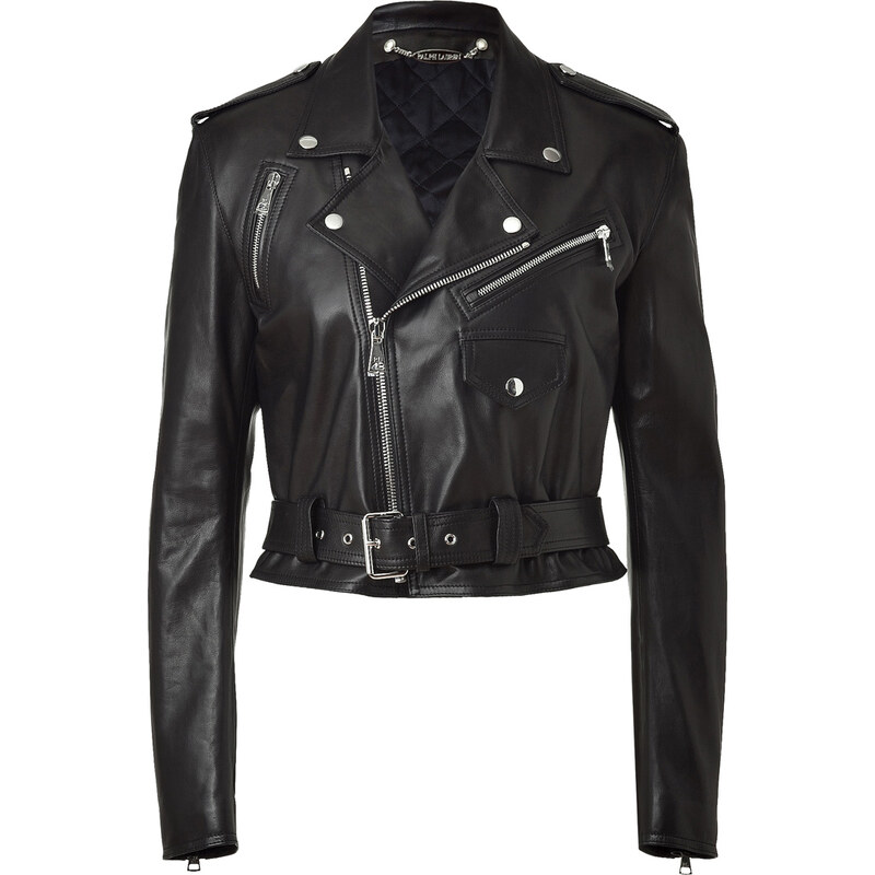 Ralph Lauren Collection Black Leather Jacket