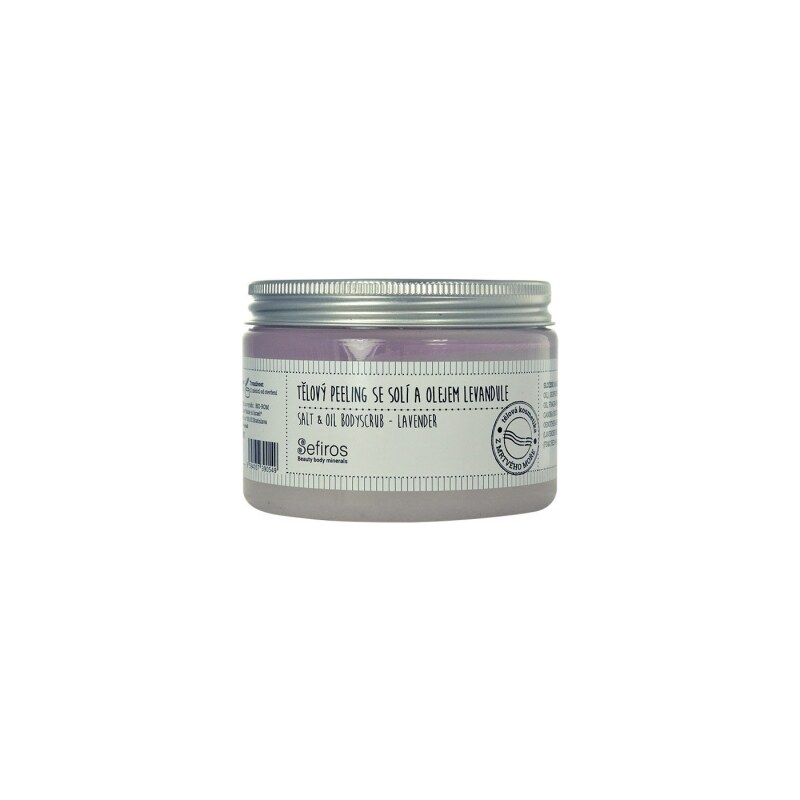 Sefiros Salt & Oil Bodyscrub Lavender 300 ml tělový peeling pro ženy