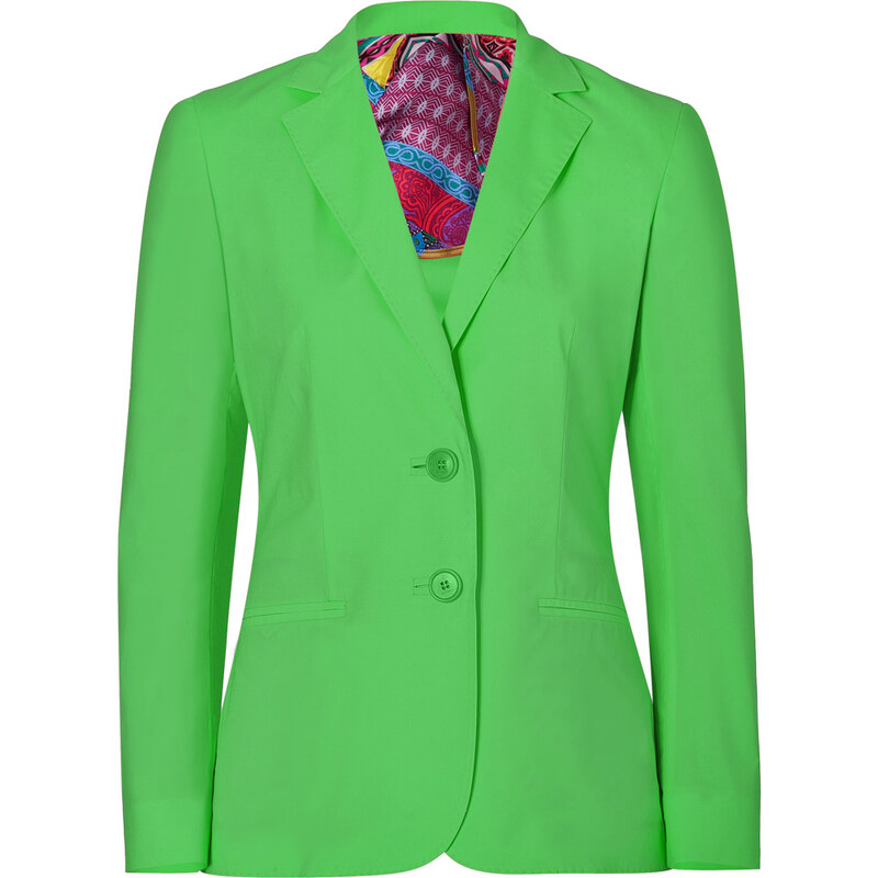 Etro Apple Green Stretch Cotton Jacket