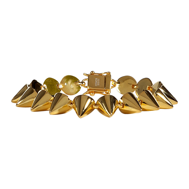 Eddie Borgo Gold Small Cone Bracelet