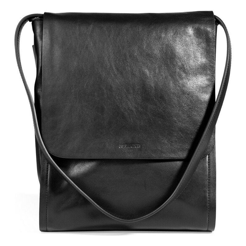 Jil Sander Leather Bag in Black