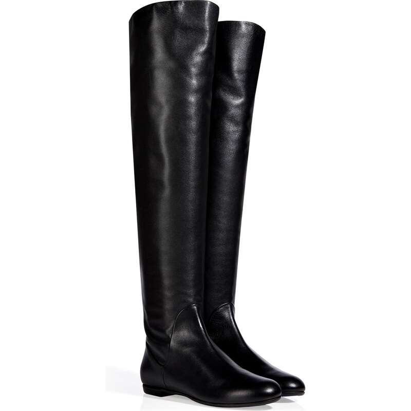 Giuseppe Zanotti Leather Boots in Black