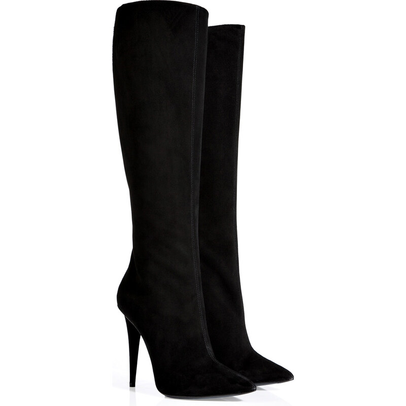 Giuseppe Zanotti Suede Pointed Toe Boots