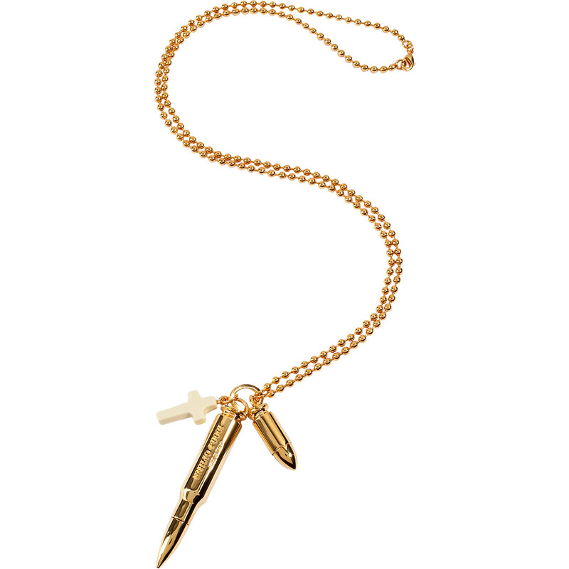 Emilio Pucci Gold-Tone Charm Necklace