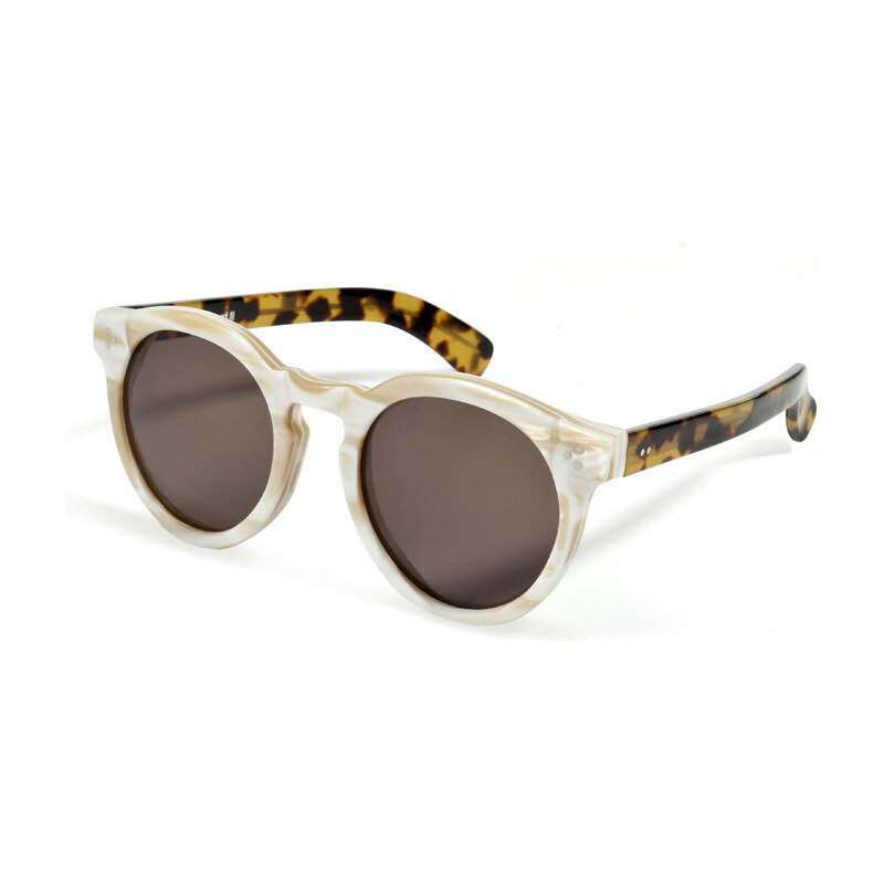 Illesteva Leonard 2 Sunglasses in Cream/Tortoise
