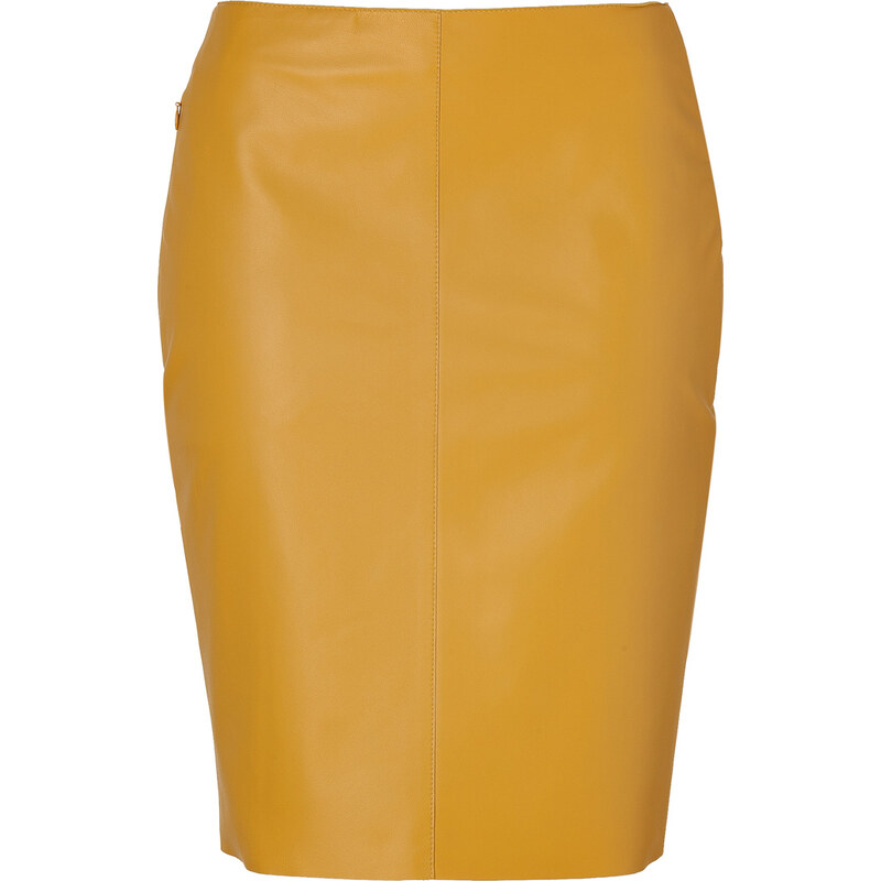 Akris Pollen Lambskin Skirt