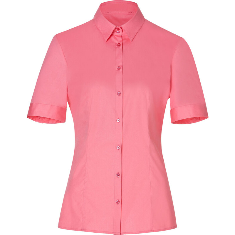 Hugo Cotton Etriss Shirt in Medium Pink