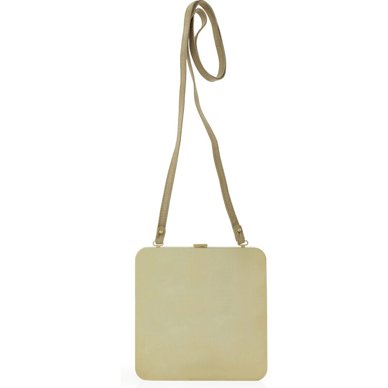 Maison Margiela Golden and Sand Small Crossbody Bag