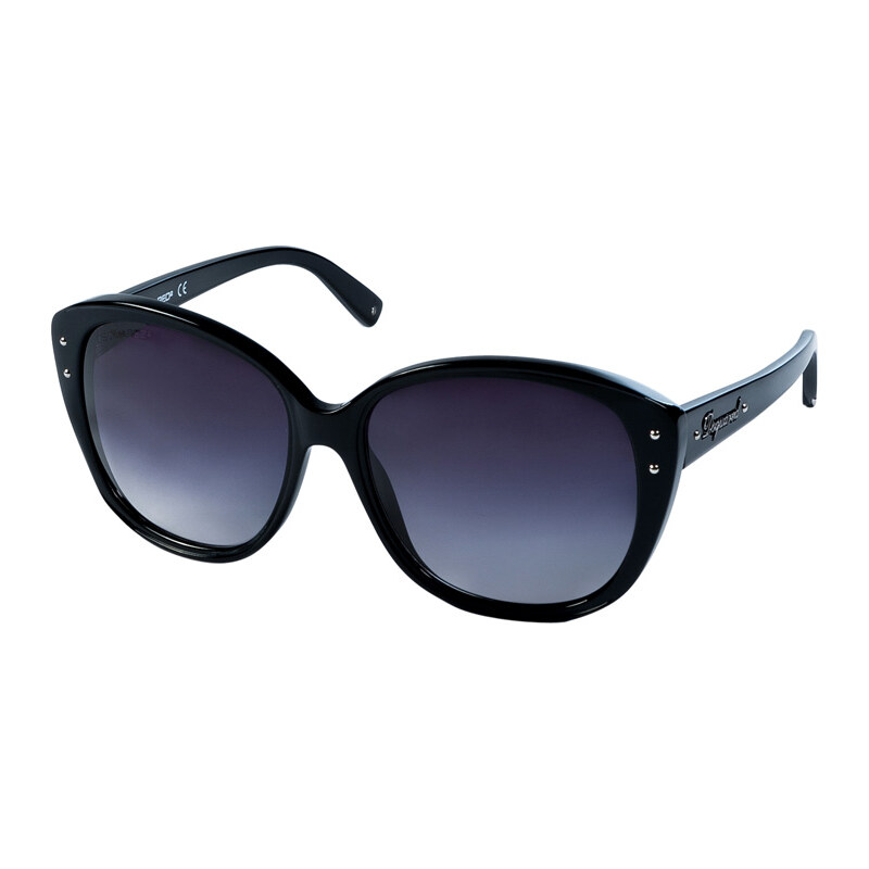 Dsquared2 Black Oversized Gradient Sunglasses