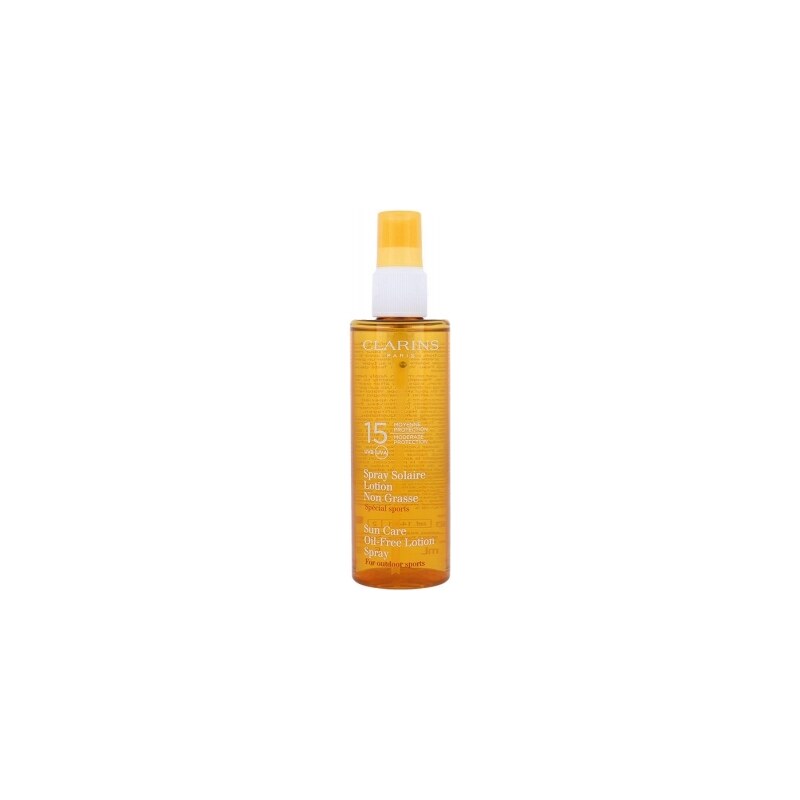 Clarins Sun Care Spray Oil Free Lotion 150 ml opalovací přípravek na tělo pro ženy