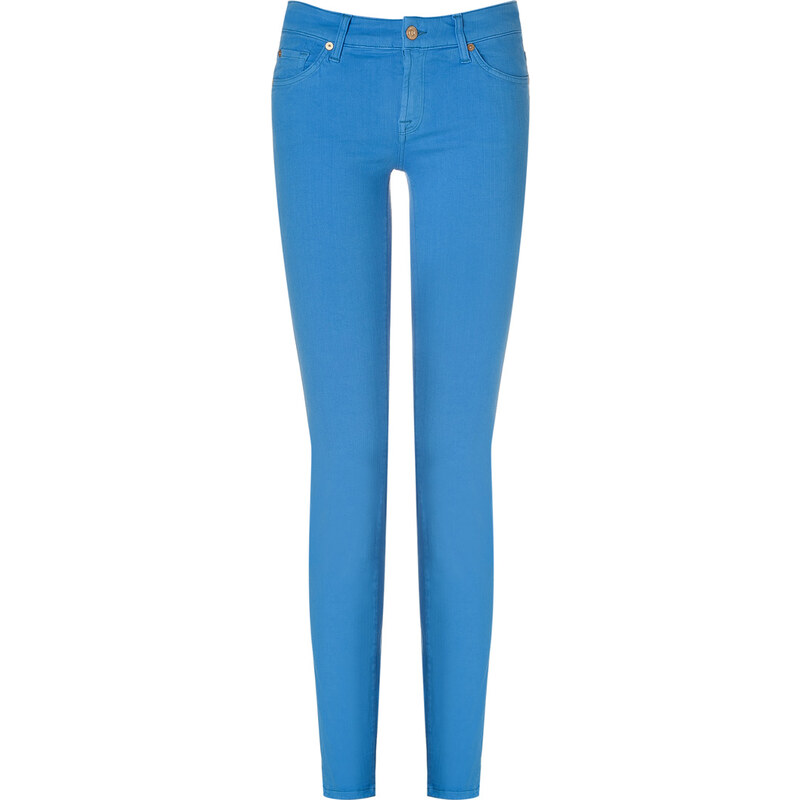 Seven for all Mankind The Classic Christen Skinny Jeans in Ocean