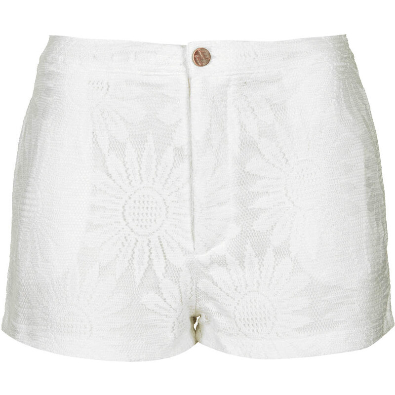 Topshop **Taylor Shorts White by Motel