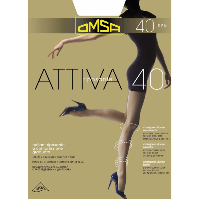 Dámské punčochové kalhoty Attiva 40 - OMSA 100445986