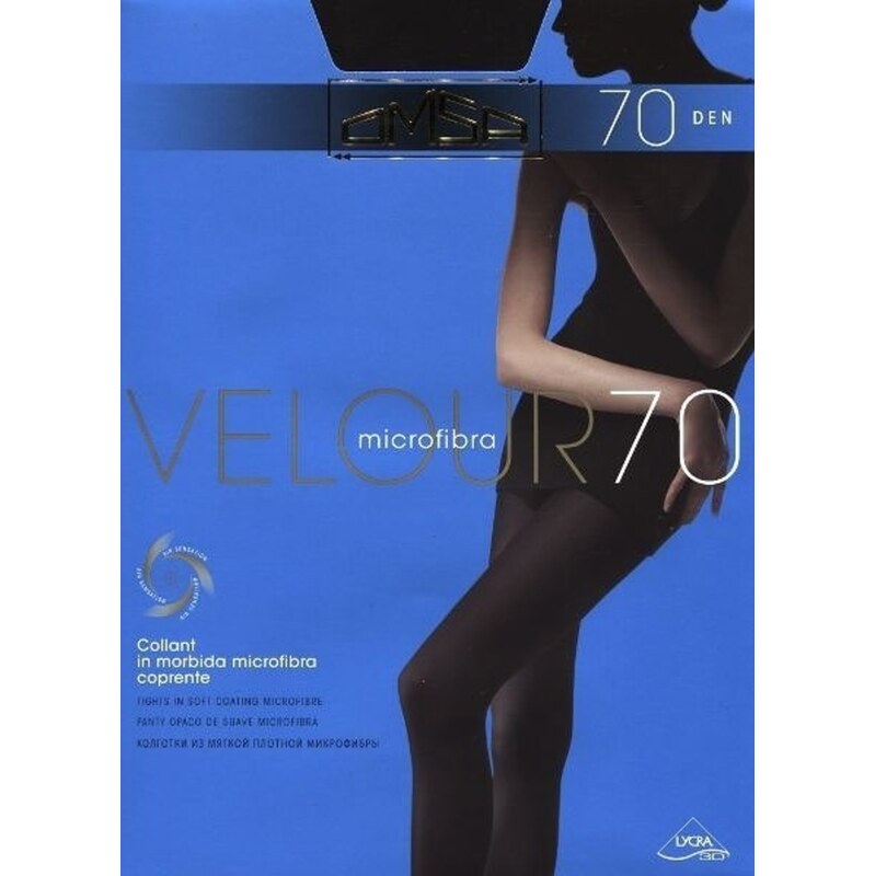 Omsa Punčochové kalhoty Velour 70 100299628