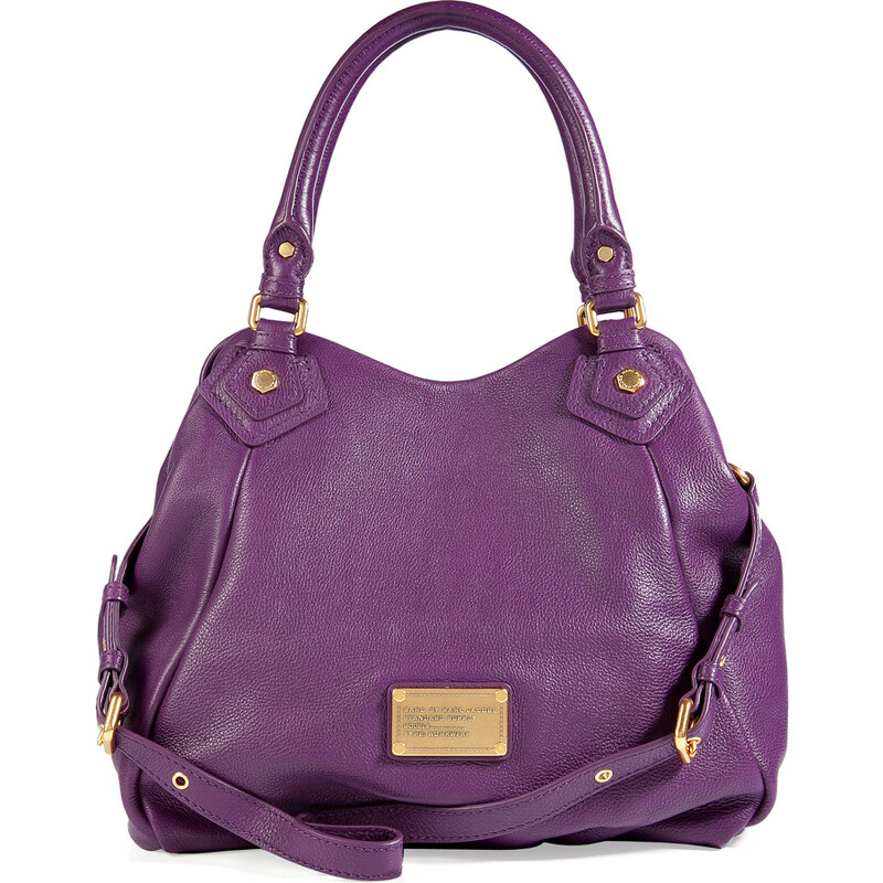 Marc by Marc Jacobs Leather Classic Q Fran Tote in Pansy Purple