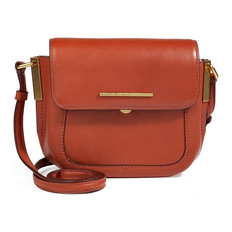 Marc by Marc Jacobs Leather Taylor Crossbody Bag in Red Clay