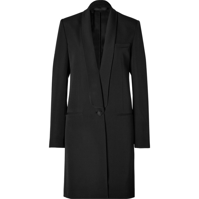 Emilio Pucci Wool Coat in Black