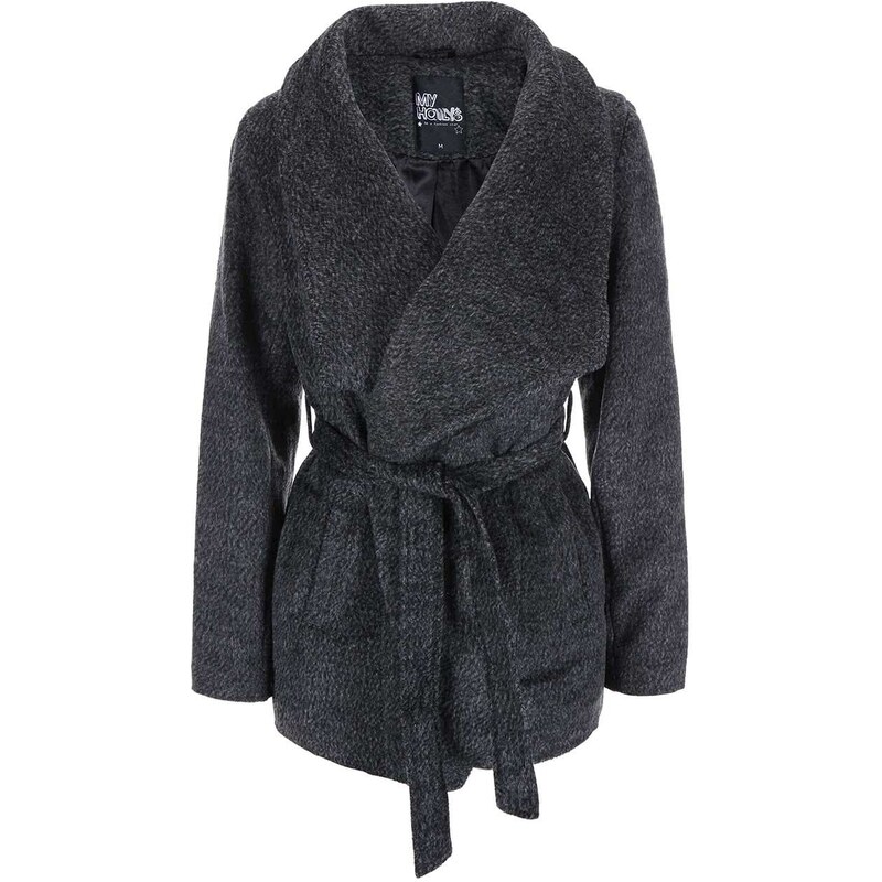 Šedý krátký kabát Haily´s Liliane