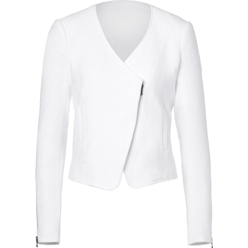 Tibi White Cotton Jacket