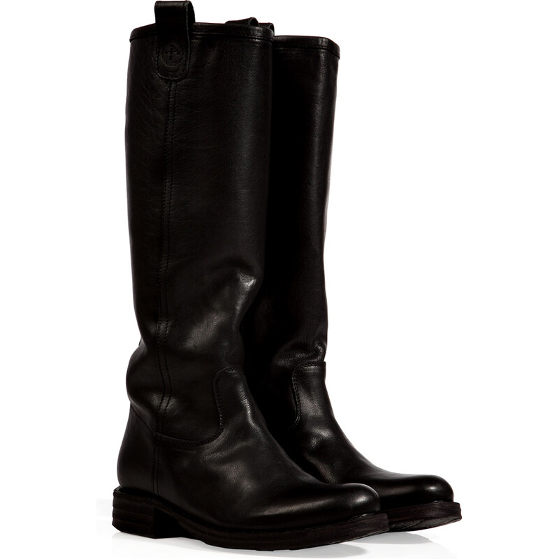 Fiorentini & Baker Leather Effie Boots in Black