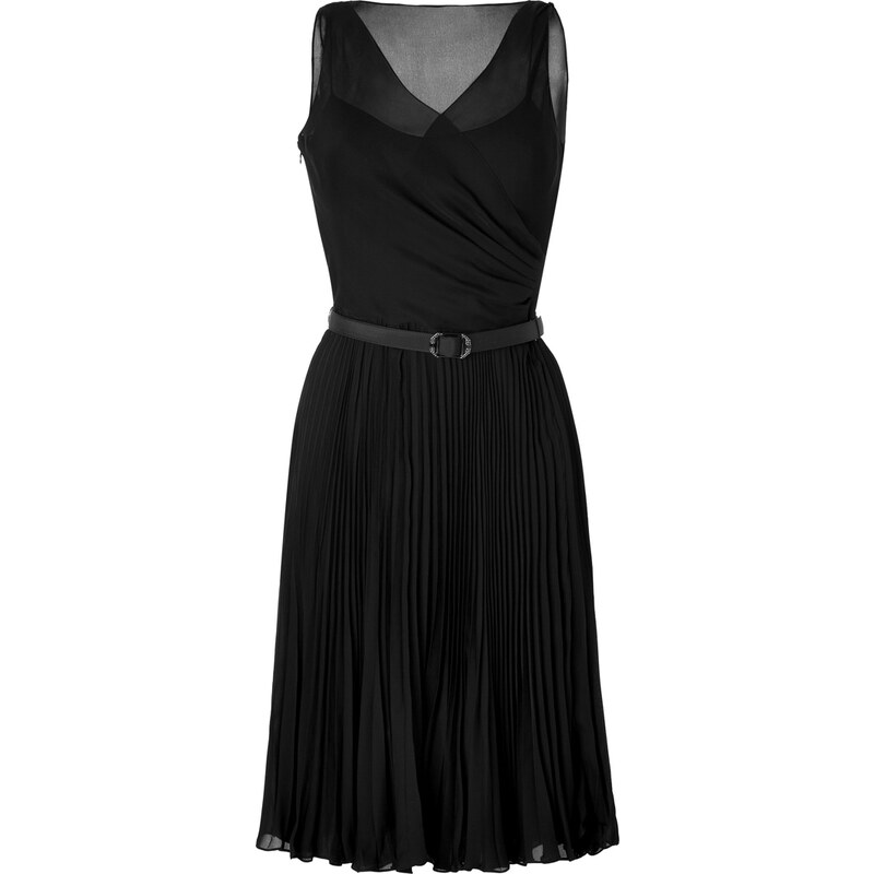 Ralph Lauren Black Label Silk Charis Dress in Black