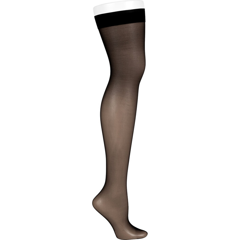 Fogal Black Catwalk Thigh-High Stockings