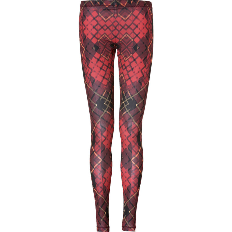 McQ Alexander McQueen Leggings in Oxblood/Black