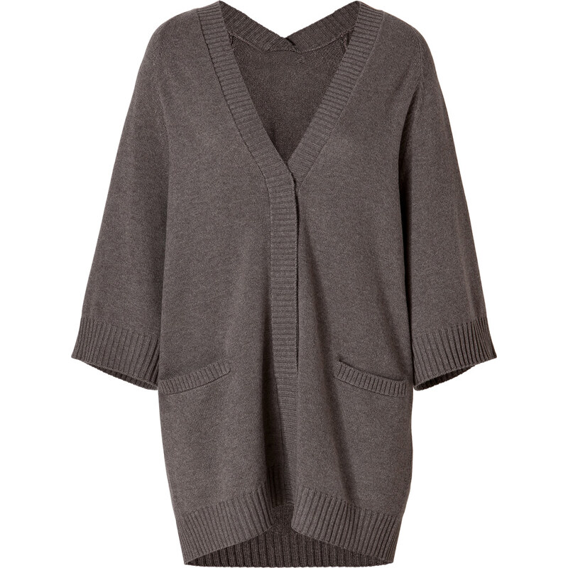 Brunello Cucinelli Cashmere Cropped Sleeve Cardigan