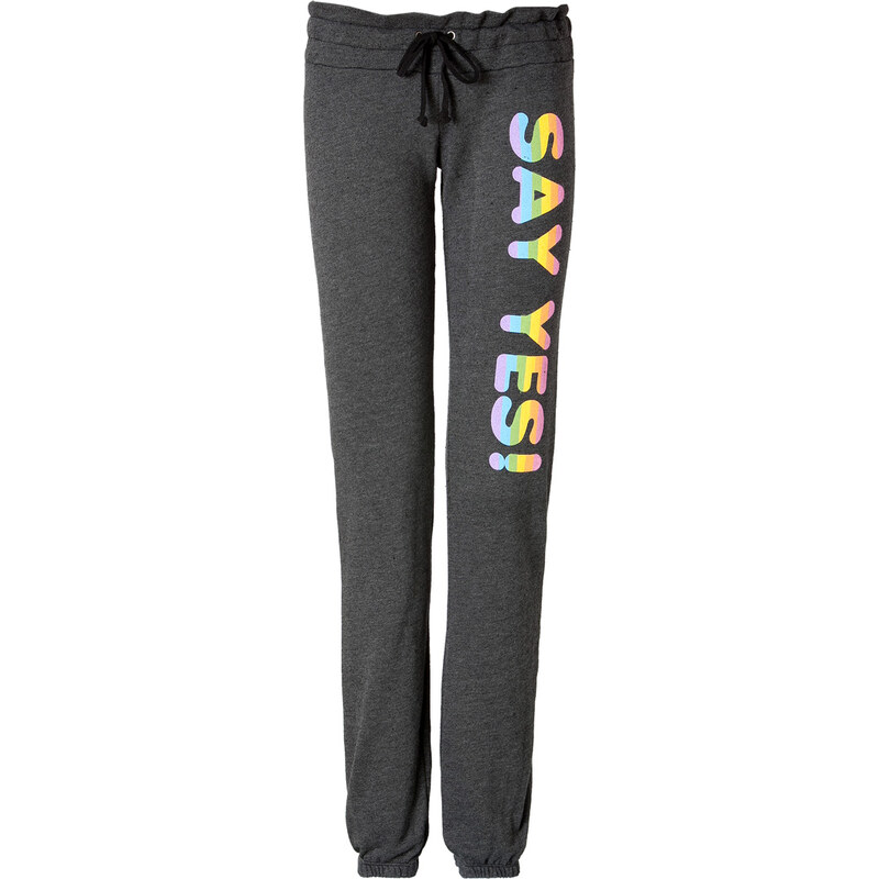 Wildfox Say Yes Pants in Cleanblack