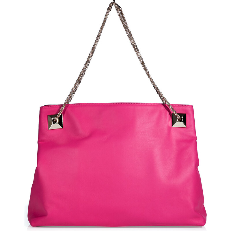 Valentino Pink Leather Shoulder Bag