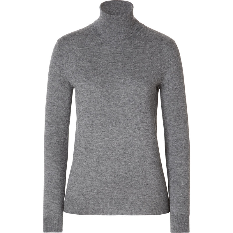 Joseph Cashmere Turtleneck in Charcoal