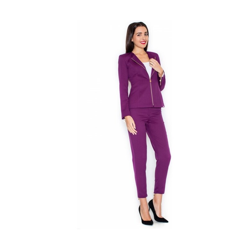 KATRUS Dámské kalhoty K300 violet