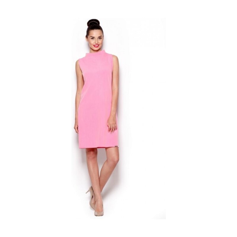 FIGL Dámské šaty M299 pink