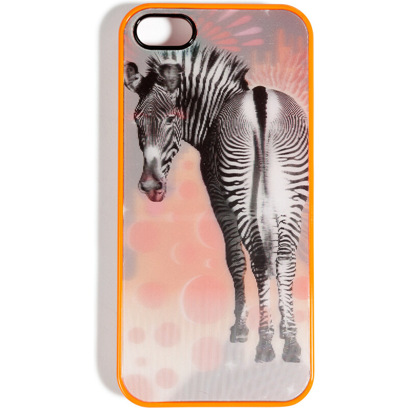 Marc by Marc Jacobs Lenticular Zebra iPhone 5 Case in Orange Multi