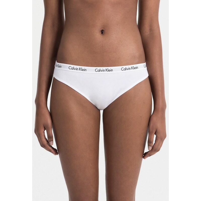 Calvin Klein bílé kalhotky Bikini Slip - S