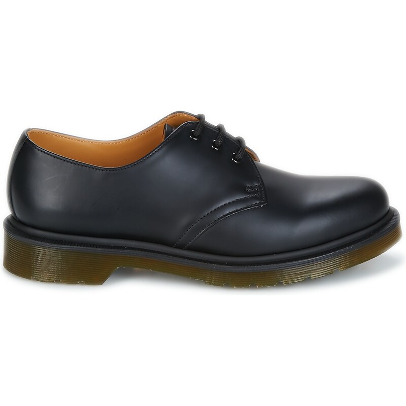 Dr. Martens Šněrovací polobotky 1461 NARROW FIT BLACK SMOOTH
