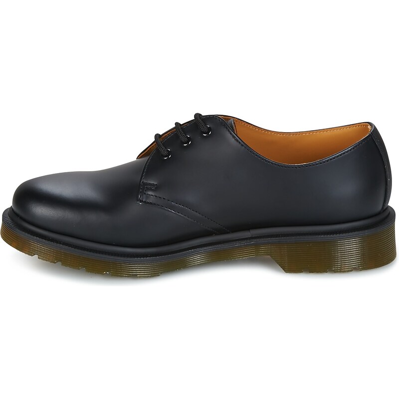 Dr. Martens Šněrovací polobotky 1461 NARROW FIT BLACK SMOOTH
