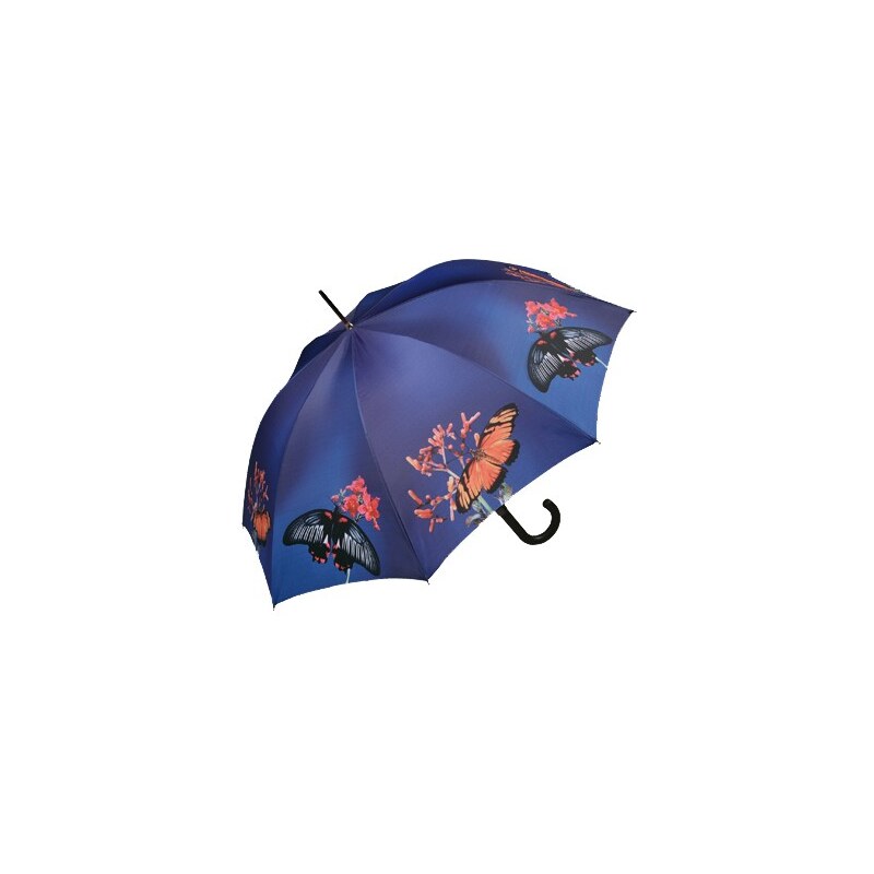 Doppler Dámský holový vystřelovací deštník ART Motýl 740561