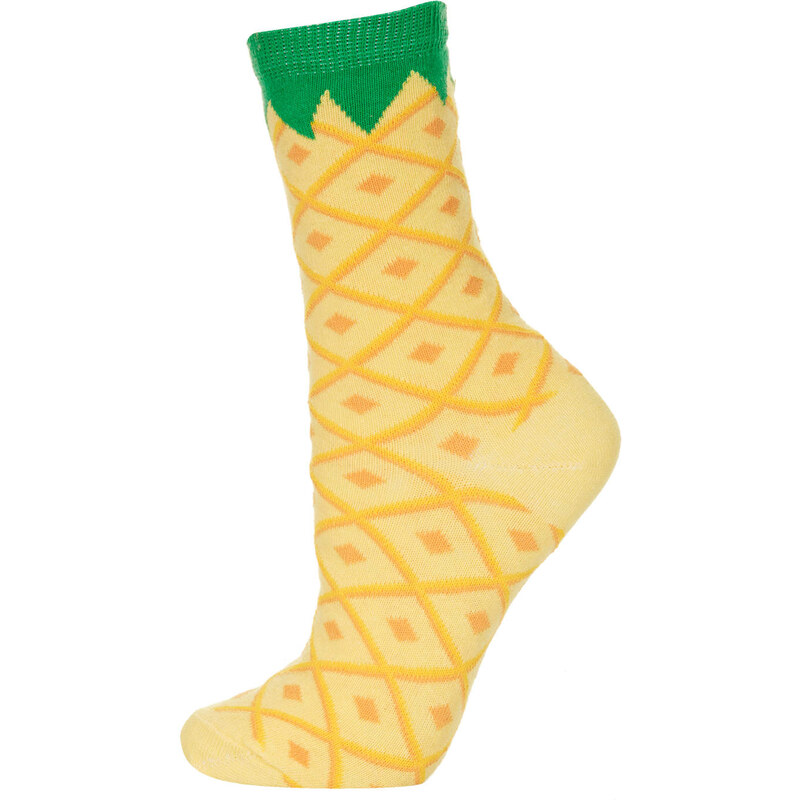 Topshop Pineapple Ankle Socks