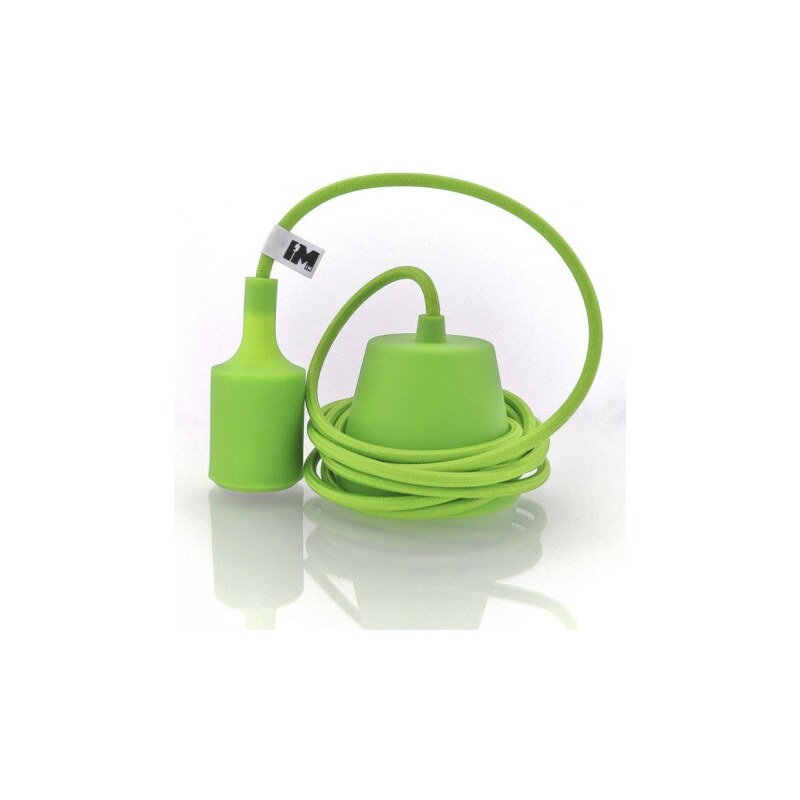 IMINDESIGN Silikon 1-závěsná žárovka zelená