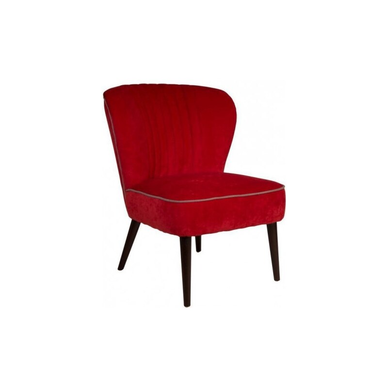 Dutchbone Židle/křeslo Smoker Lounge Red