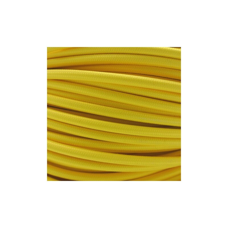IMINDESIGN Kabel textilní žlutý Délka kabelu 1 m