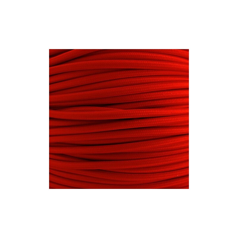 IMINDESIGN Kabel textilní červený Délka kabelu 1 m