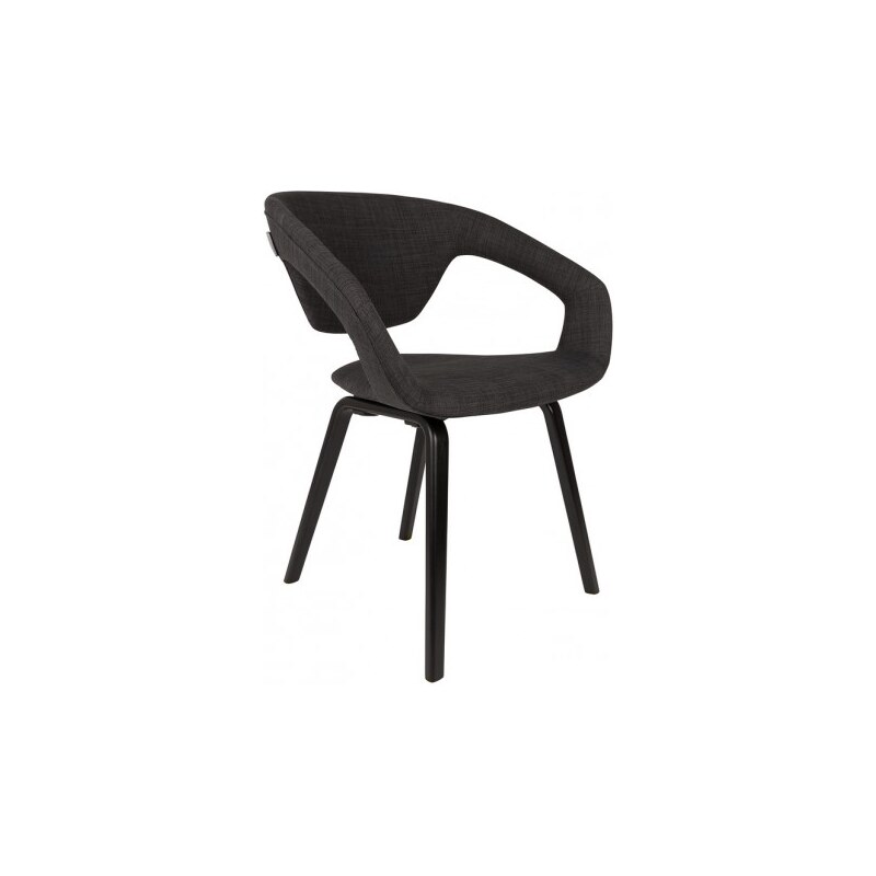 Zuiver Židle/křeslo Flex Back black/dark grey
