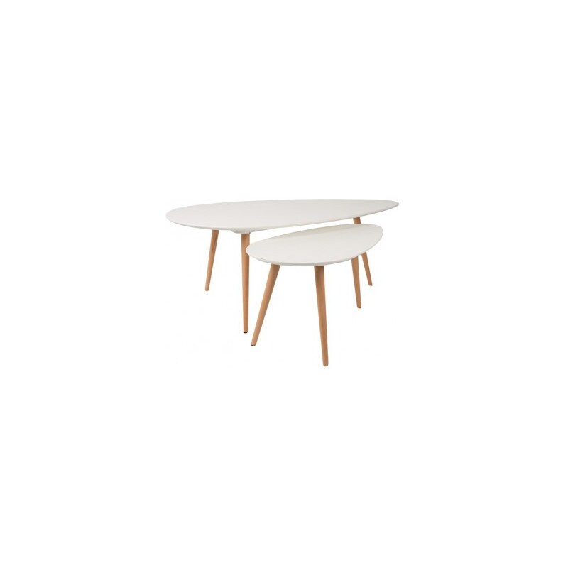 White Label Living SIDE TABLE DROP SET OF 2